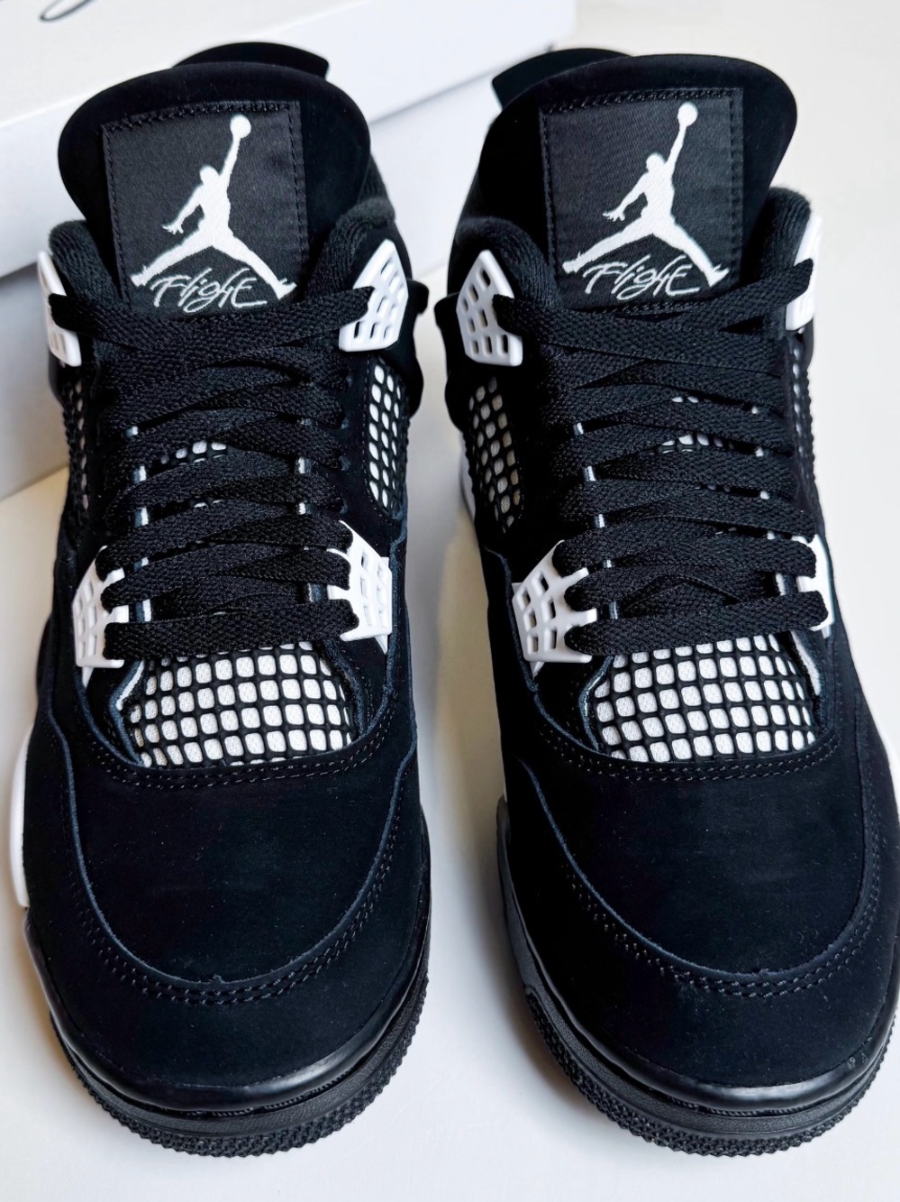 Air Jordan 4 Retro “White Thunder” Men’s Sneakers - Picture 2 of 5